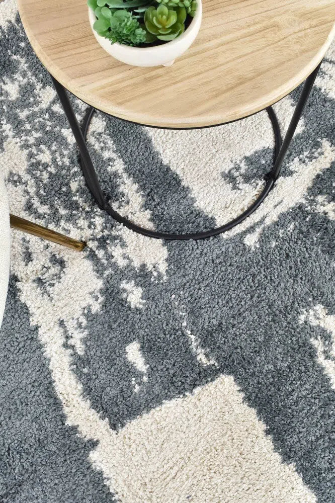 Elle 02 Grey Cream Rug