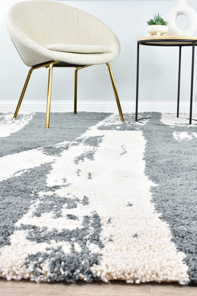 Elle 02 Grey Cream Rug