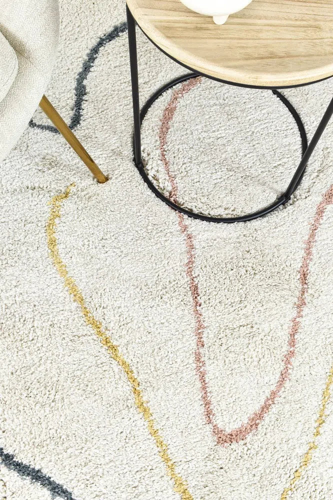 Elle 13 Cream Yellow Rug