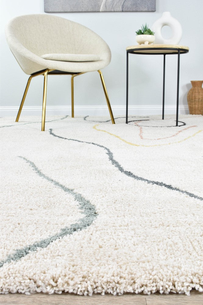 Elle 13 Cream Yellow Rug