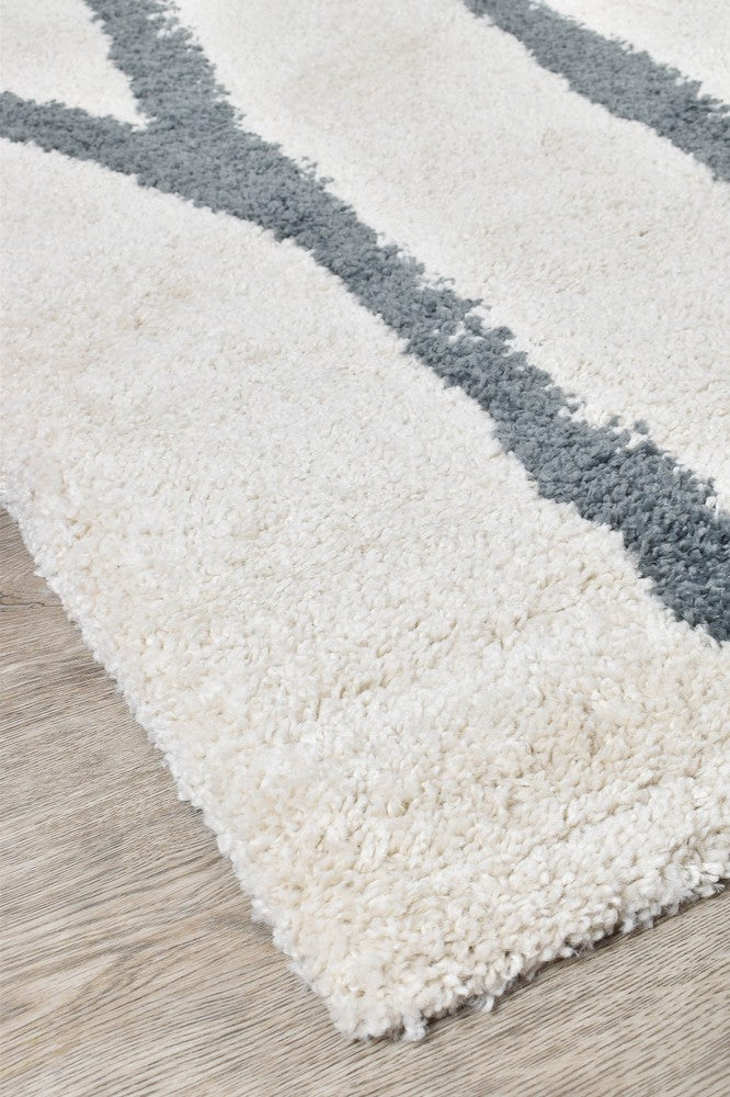 Elle 28 Cream Grey Rug