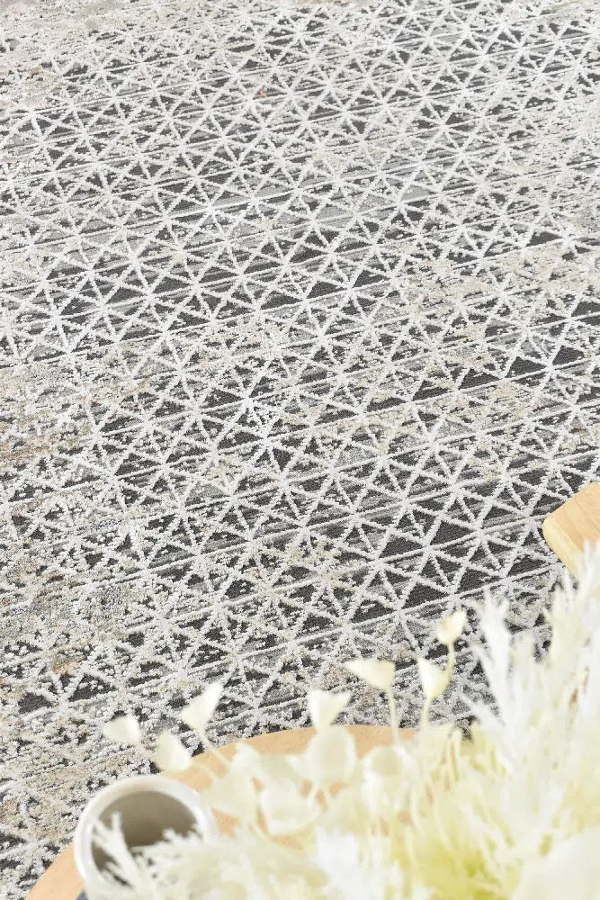 Havana 27 Beige Trellis Rug