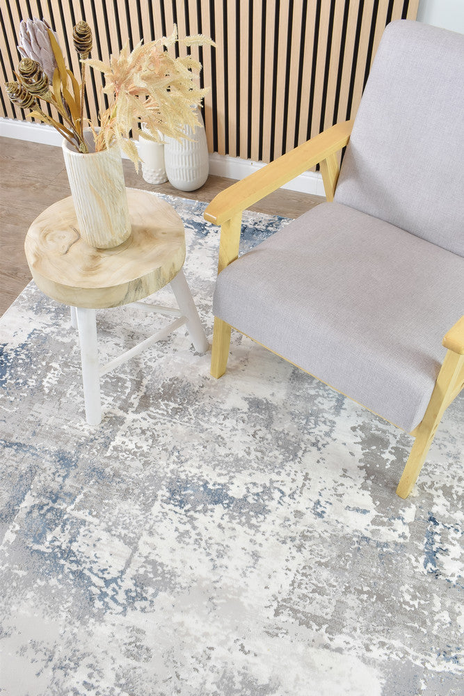 Eternal 97 Navy Grey Rug