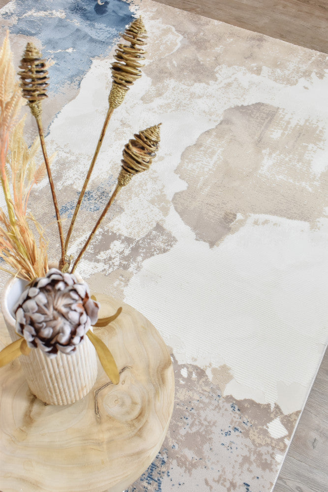 Eternal 99 Navy Beige Rug