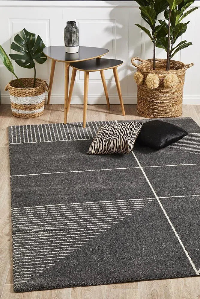 Broadway-Rug Culture Broadway 935 Charcoal