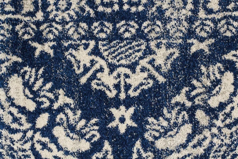 Mirage-Gwyneth Stunning Transitional Navy Rug