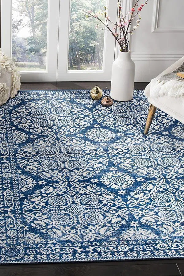 Mirage-Gwyneth Stunning Transitional Navy Rug