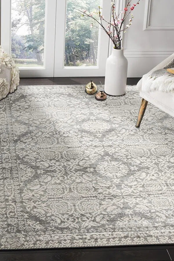 Mirage-Gwyneth Stunning Transitional Silver Rug