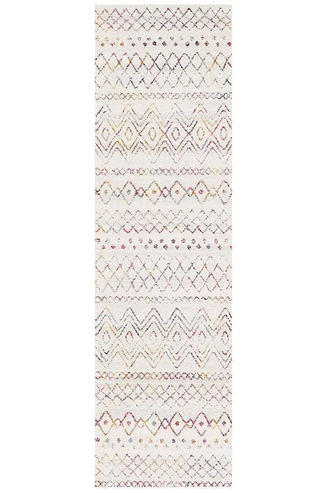 Oasis-Oasis Nadia Multi Rustic Tribal Runner Rug