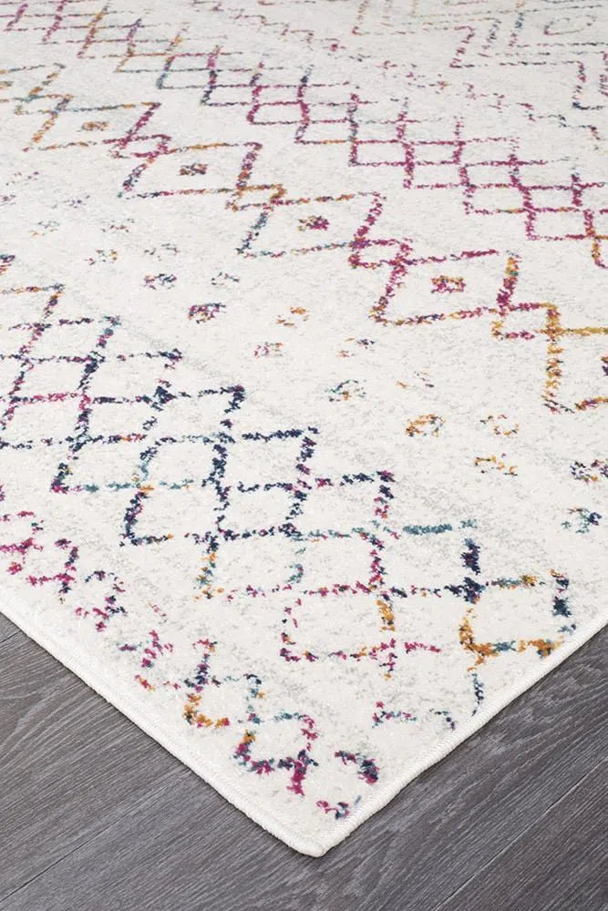 Oasis-Oasis Nadia Multi Rustic Tribal Runner Rug