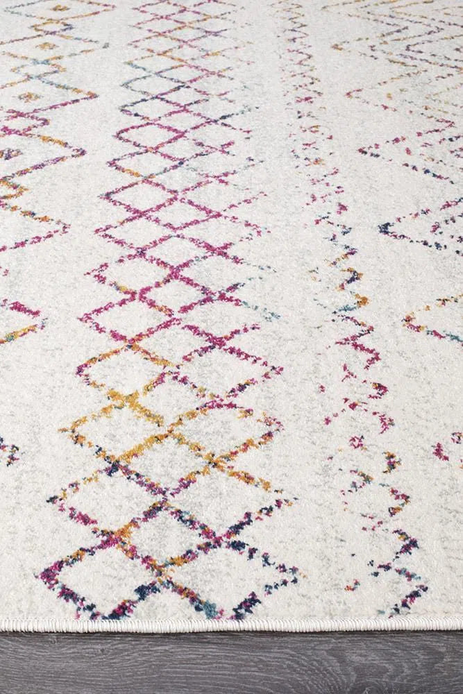 Oasis-Oasis Nadia Multi Rustic Tribal Runner Rug