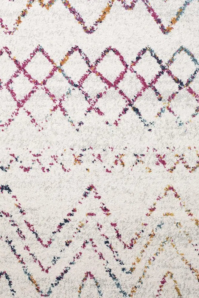 Oasis-Oasis Nadia Multi Rustic Tribal Runner Rug