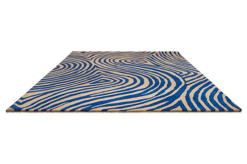 Brink & Campman Decor Groove Electric Blue 097708 Rug