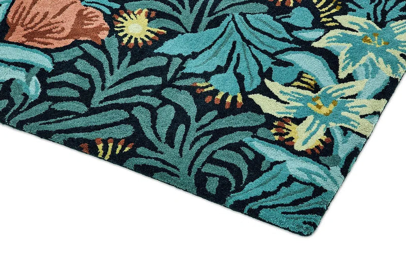 Morris & Co Bower Indigo 128208 Rug