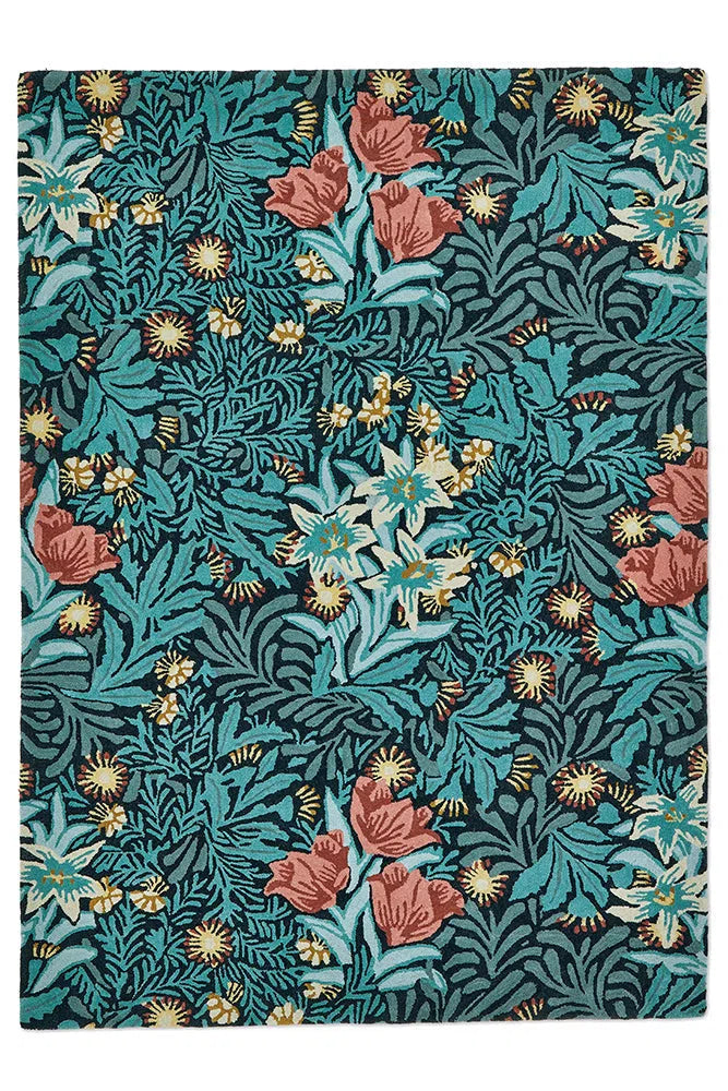 Morris & Co Bower Indigo 128208 Rug