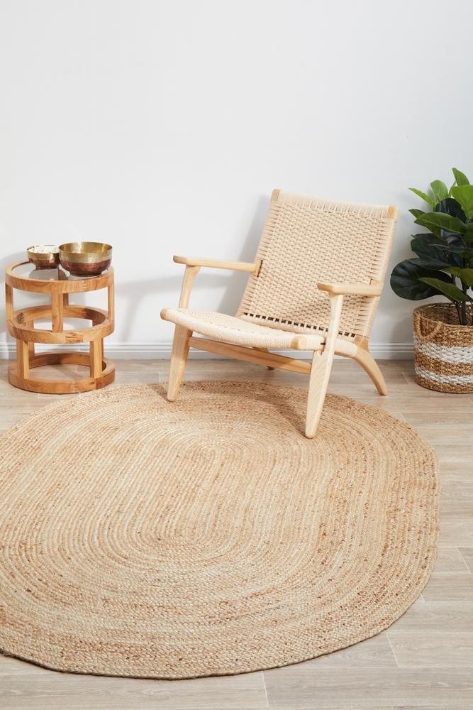 Bondi Natural Oval Rug