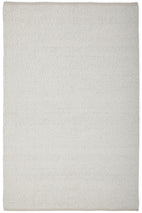 Boucle White Wool Rug