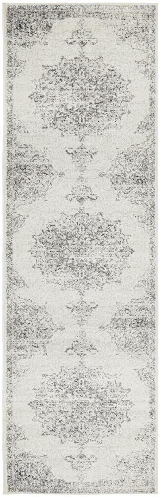 Chrome Rita Silver Runner Rug