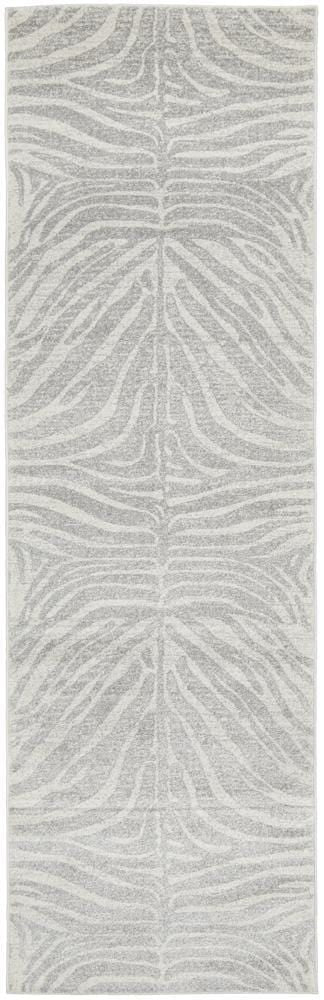 Chrome Savannah Silver Rug