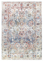 Morocco 10 Navy Cream Rug