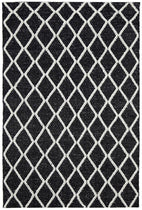 Huxley Black Wool Rug