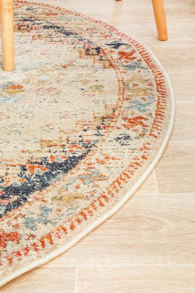 Legacy 854 Autumn Round Rug