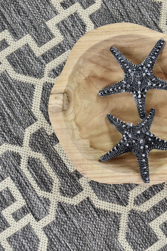 Alaska Indoor Outdoor 08 Grey Cream Rug