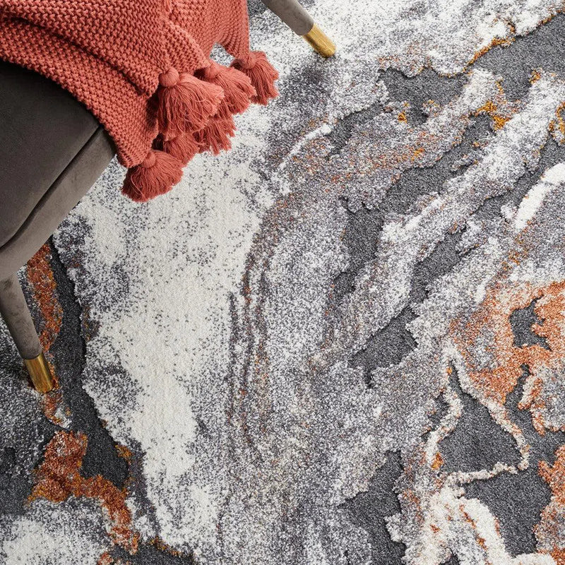 Mineral 222 Rust Rug