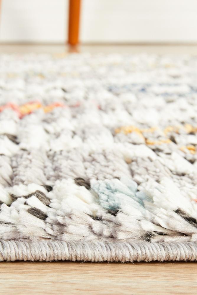 Marrakesh 555 Grey Runner Rug