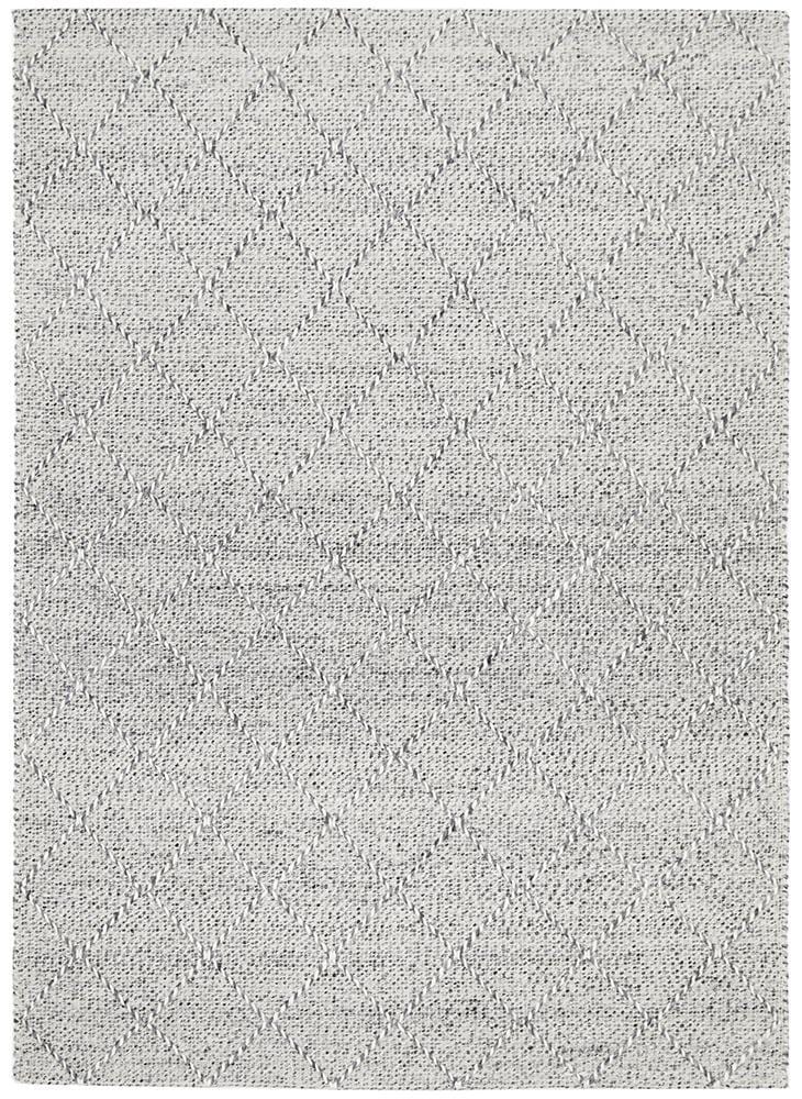 Maison Noah Grey Wool Rug