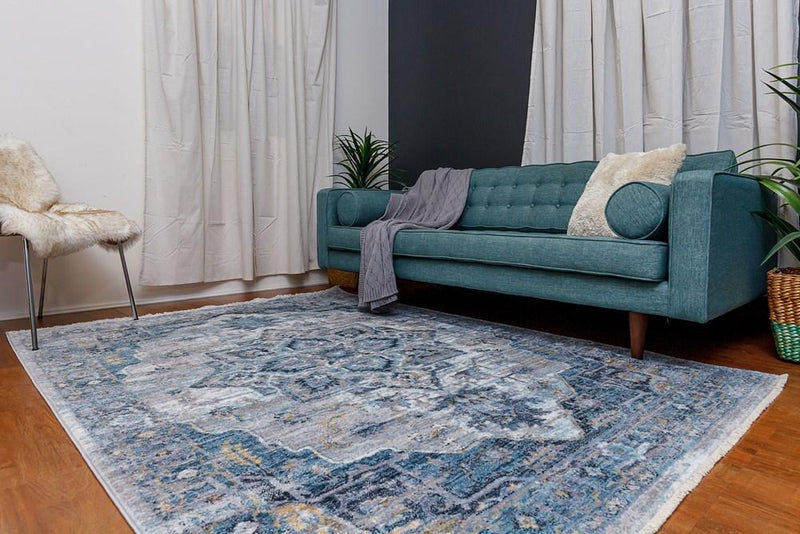 Mystic 89 Silver Blue Rug