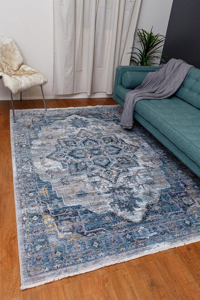 Mystic 89 Silver Blue Rug