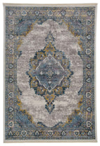 Mystic 96 Silver Blue Rug