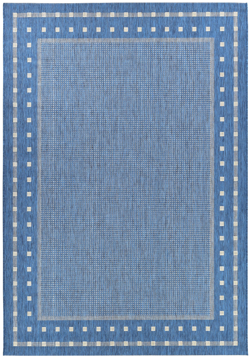 Patio Blue Outdoor Rug