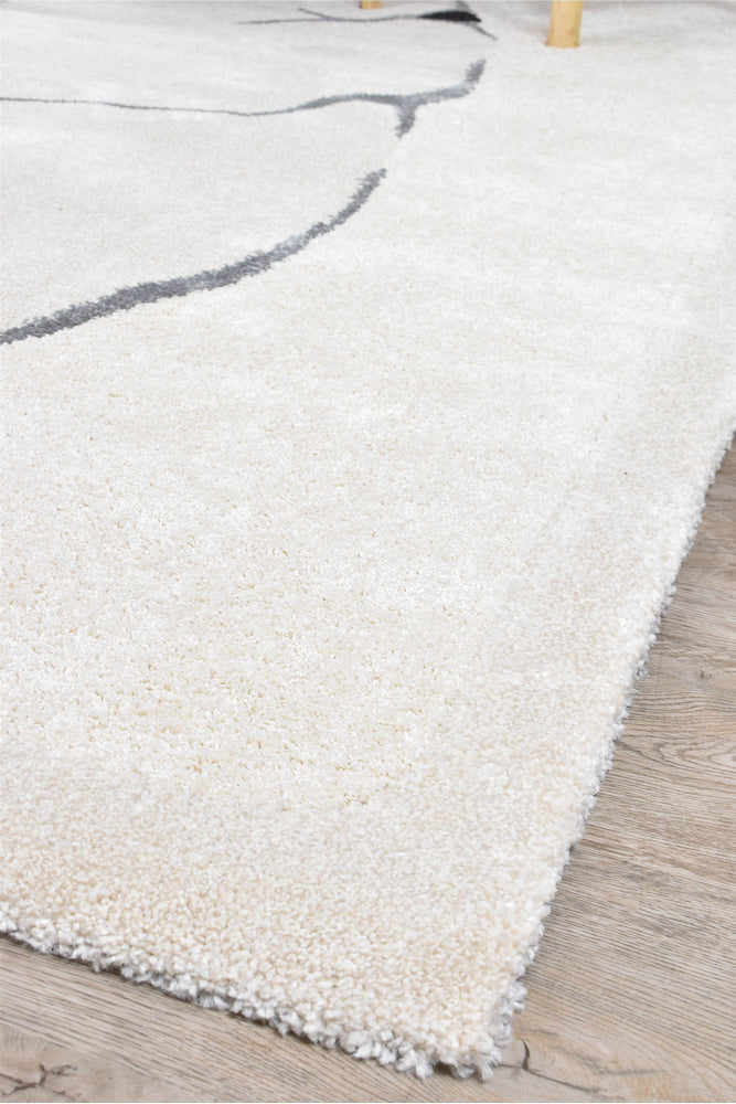 Polar Bear Snow Shag Rug