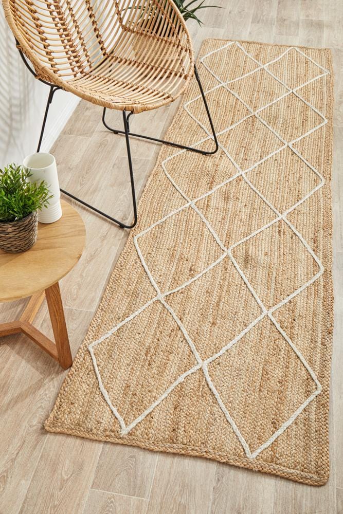 Noosa 222 Natural Runner Rug