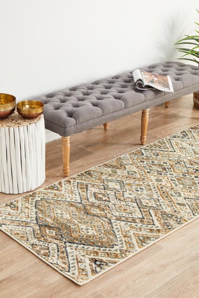 Oxford Mayfair Tribe Bone Runner Rug