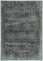 Oxford Mayfair Edge Denim Rug