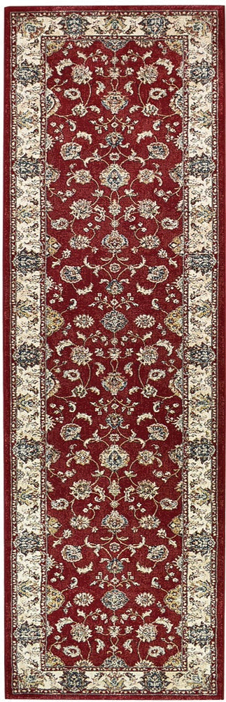 Zeus Red 64 Traditional Rug