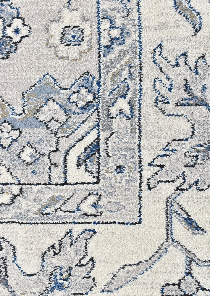 Zeus Blue 44 Traditional Rug