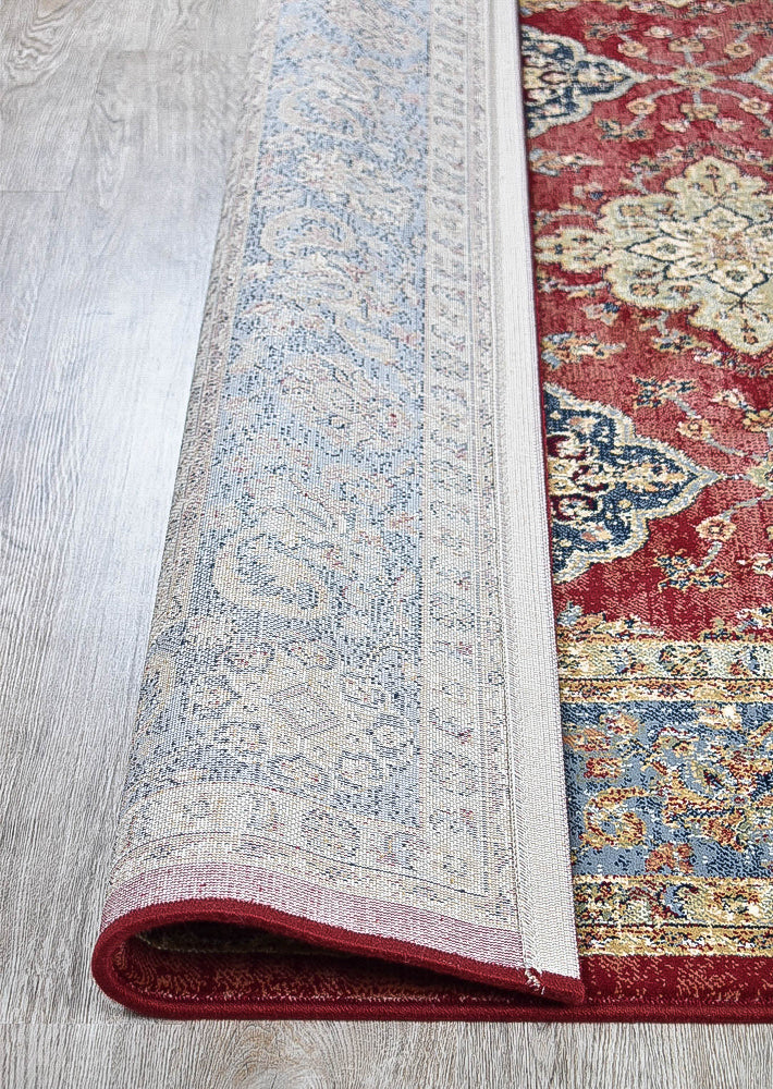 Zeus Red 54 Traditional Rug