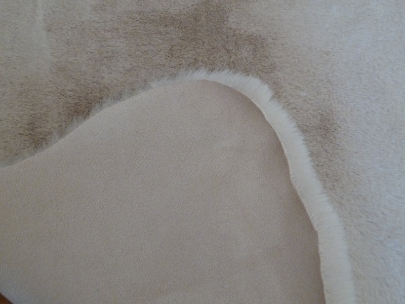 Gris Sheepskin look Ultra Soft Faux Fur Luxurious Modern Rug Floor Mat