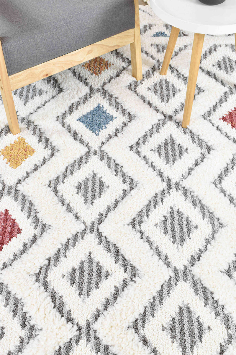 Eden Diamond Multi Rug