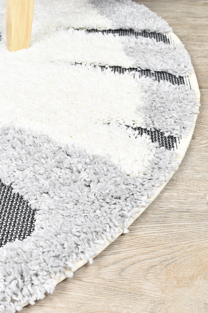 Mr&Mrs Zebra 525 Round Rug