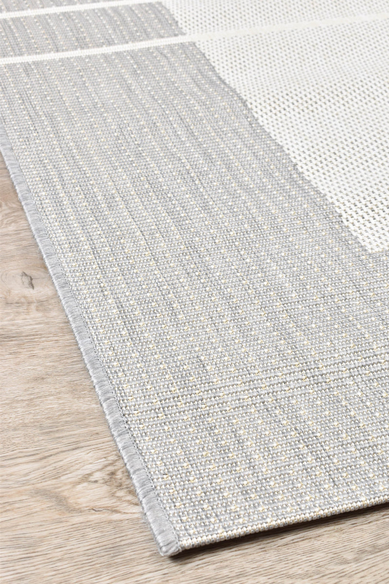 Samba Silver Cream Outdoor Rug