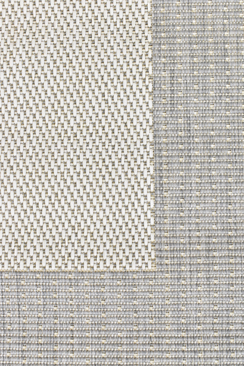 Samba Silver Cream Outdoor Rug