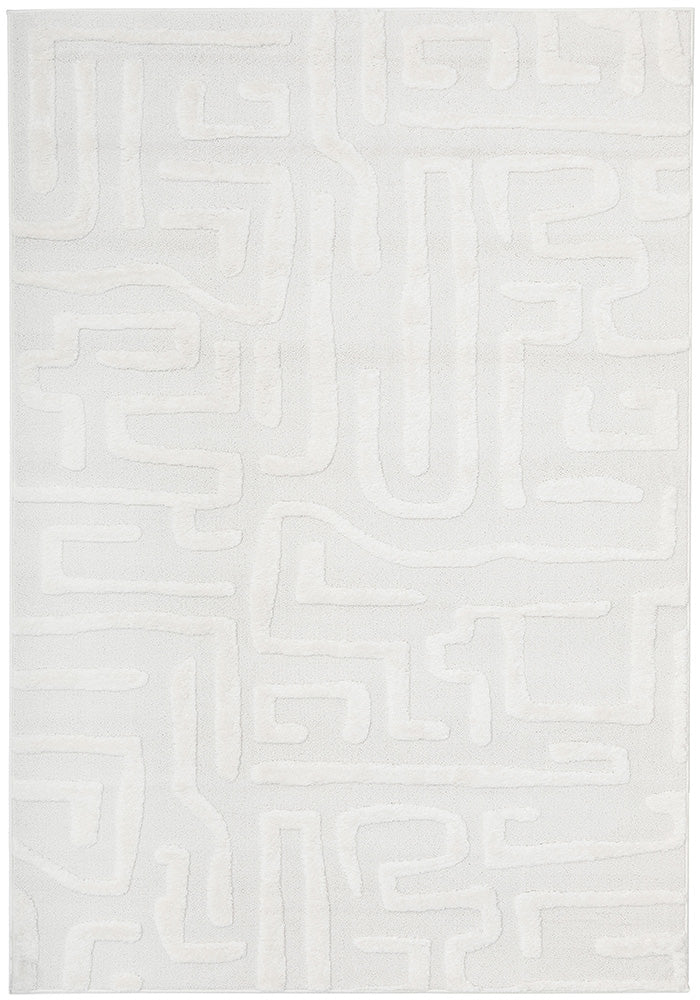 Serenade Arlo White Rug