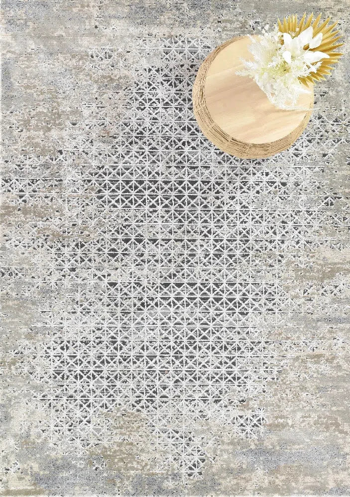 Havana 27 Beige Trellis Rug