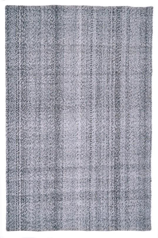 Basket Grey Weave Wool Rug