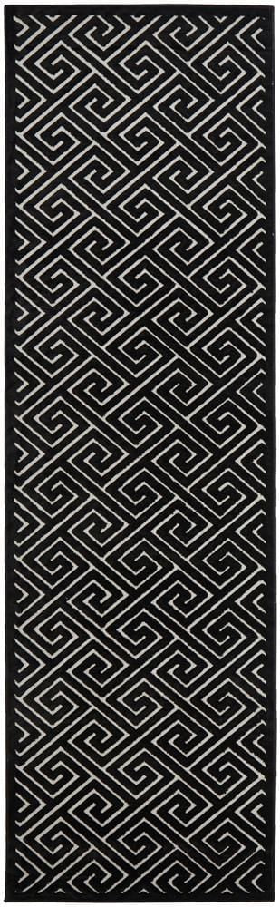 York Alice Black & Gold Rug